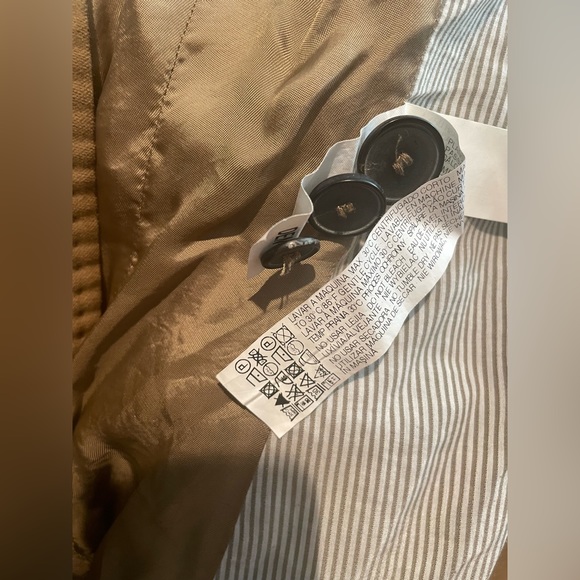 Zara Woman Vintage Coat Size Extra Small - Picture 13 of 16